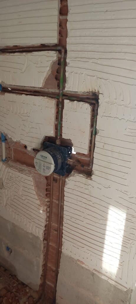 Complete electricity installation project